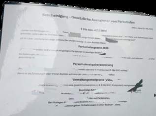 Informationsblatt für Firmen & Zustelldienste in Wien   – erstellt nach gesetzlichen Grundlagen gemäß §26a Abs.4 Z2 StVO –, 150 €, Marktplatz-Sammlungen & Haushaltsauflösungen in 1040 Wieden