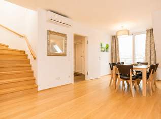 Exklusive - Dachgeschosswohnung mit Panoramablick & sonnigen Terrassen, 888700 €, Immobilien-Wohnungen in 1020 Leopoldstadt