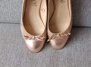 rose goldige Ballerinas, 19 €, Kleidung & Schmuck-Damenkleidung in 1200 Brigittenau