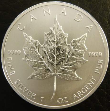 Privatsammlung: Silber Münzen Maple Leaf 1 oz, 1A Zustand