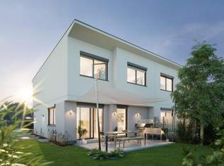 Erstbezug! Doppelhaushälfte am Stadtrand von Wien, 1099900 €, Immobilien-Häuser in 1220 Donaustadt