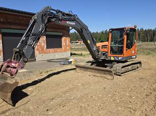 Bagger Schaeff TC85 , 2017, 55,4 KW inkl. Tieflader 