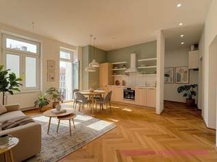 GRÄTZL-LIEBE BREITENSEE! WUNDERSCHÖN SANIERTER 3-ZIMMER-ALTBAU MIT SÜD-LOGGIA, 415000 €, Immobilien-Wohnungen in 1140 Penzing
