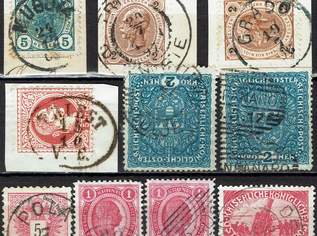 Ö-KuK Stempellot "Küste" ca. 133-Kleinpunkte (11), 24 €, Marktplatz-Sammlungen & Haushaltsauflösungen in 9020 Klagenfurt am Wörthersee