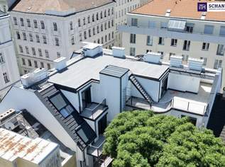 NEUER PREIS - BEZUGSFERTIGES Penthouse mit 175 m² Wohnfläche und 72 m² Dachterrasse on TOP + privater Liftfahrt!, 1549000 €, Immobilien-Wohnungen in 1050 Margareten