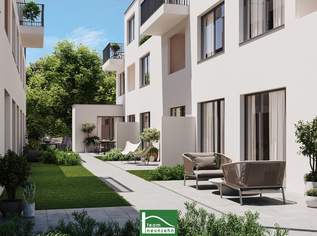 ZWEI22 - Der Neubau zum doppelten Glück - Traumhafte Gartenwohnung in Hofruhelage mit Fernwärme - JETZT ANFRAGEN, 278861.86 €, Immobilien-Wohnungen in 1220 Donaustadt