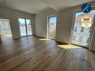 *Superprojekt: ''Über den Baumwipfeln" TOP 49 kreisförmig begehbar *MIT ZWEI TRAUMHAFTEN WEST-LOGGIEN*, 2299 €, Immobilien-Wohnungen in 1100 Favoriten