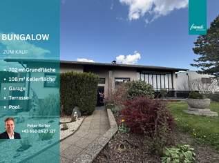 Bungalow mit Partykeller, Pool, Garage, 690000 €, Immobilien-Häuser in 2353 Gemeinde Guntramsdorf Bungalow mit Partykeller, Pool, Garage, 690000 €, Immobilien-Häuser in 2353 Gemeinde Guntramsdorf