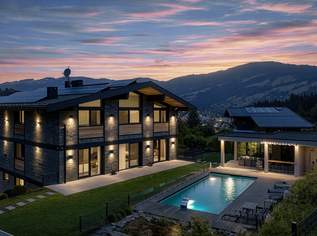 Luxusvilla mit Freizeitwohnsitz in unverbaubarer Toplage, 15800000 €, Immobilien-Häuser in 6365 Gemeinde Kirchberg in Tirol