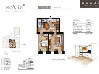 ANLEGER | 2,5 ZIMMER WOHNUNG | STILVOLLER ERSTBEZUG | SEPARATE KÜCHE | REVITALISIERTES ZINSHAUS | MEIDLING |, 471840 €, Immobilien-Wohnungen in 1120 Meidling