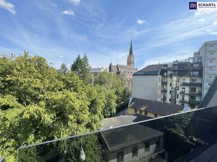 SUPER LAGE! PENTHOUSE-BÜRO - Helle Büro- oder Ordinationsflächen inkl. Klimaanlage, Glasfaseranschluss + 3 BALKONE! Tiefgaragenplätze vorhanden!! TOP-SICHTBARKEIT!, 0 €, Immobilien-Gewerbeobjekte in 8010 