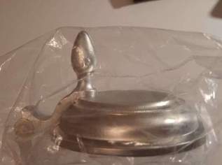 BIERKRUG / Glas mit Zinndeckel/ Limitierte Auflage / Handarbeit mit Zertifikat