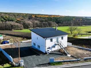 Neuwertiges Einfamilienhaus mit Fernblick & XXL-Keller, 318000 €, Immobilien-Häuser in 7503 Miedlingsdorf