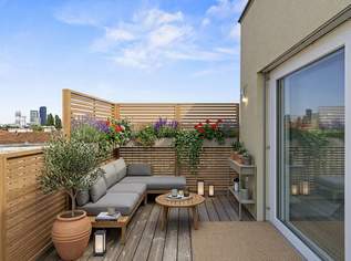 AUSBLICK aus dem DACHGESCHOSS ++ Projekt KARL74, 524000 €, Immobilien-Wohnungen in 1220 Donaustadt