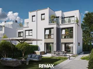 Erstbezug! Luxuriöse Doppelhaushälfte an der Alten Donau auf Eigengrund, 2941900 €, Immobilien-Häuser in 1210 Floridsdorf