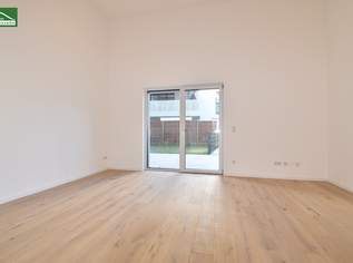 Perfekt aufgeteiltes Büro mit riesigen Raumhöhen in Hofruhelage mit Garten auf Eigengrund - bei U1. - WOHNTRAUM, 439000.37 €, Immobilien-Gewerbeobjekte in 1220 Donaustadt