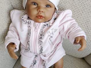  Reborn Baby Puppe von Linda Murray, ca 45cm, so wie am Foto abzugeben FIXPREIS 85€ / NUR SELBSTABHOLUNG,23 Bez. KEIN Versand ! ! ! ! !