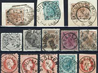 Ö-KuK Stempellot Niederösterreich ca. 98-Kleinpunkte (4), 17 €, Marktplatz-Sammlungen & Haushaltsauflösungen in 9020 Klagenfurt am Wörthersee