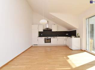 Charmante Dachgeschosswohnung mit viel Licht und luftiger Raumhöhe! Innenhof-Süd-Ausrichtung! Top Anbindung! Ab sofort verfügbar!, 1163.96 €, Immobilien-Wohnungen in 8020 