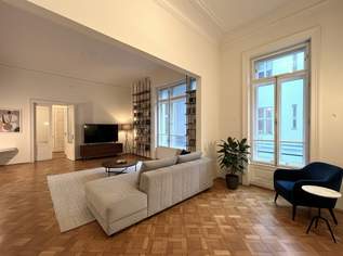 Altbaujuwel! Wunderschöne 4-Zimmer Wohnung mit Loggia, Balkon + 2 Bädern!, 6094.89 €, Immobilien-Wohnungen in 1030 Landstraße