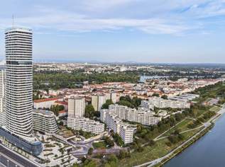 ++ SKYLINE PUR ++ Danube Flat LUXUS mit Video-Tour erleben, 1850000 €, Immobilien-Wohnungen in 1220 Donaustadt