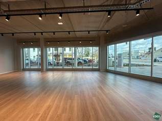 Maximale Frequenz & Sichtbarkeit – Geschäftsfläche gegenüber der Badner Bahn und stark frequentierter Kreuzung, 11970.4 €, Immobilien-Gewerbeobjekte in 2351 Gemeinde Wiener Neudorf