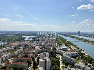 Neue Donau: Studio mit Gym, Pool, Lounges, Billa im Haus (Erstbezug), 464900 €, Immobilien-Wohnungen in 1220 Donaustadt