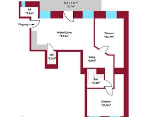 JETZT NOCH WÜNSCHE EINBRINGEN! Erstbezug I Balkon I Schlüsselfertig I Luftwärmepumpe inkl. Kühlung I (copy) (copy), 443000 €, Immobilien-Wohnungen in 1100 Favoriten