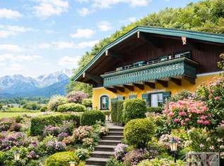 Wohnen mit Bergblick: Stilvolles Chalet mit sonniger Lage & besonderem Charakter-viel Raum für eigene Ideen, 1150000 €, Immobilien-Häuser in 5061 Elsbethen