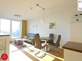 Perfekt geschnittene 2-Zimmer Wohnung mit Terrasse, Weitblick, und Swimmingpool, 220000 €, Immobilien-Wohnungen in 1100 Favoriten