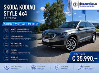 Kodiaq 2.0 TDI Style 4x4 DSG |STHZG|VIRTUAL|MEMORY|, 35990 €, Auto & Fahrrad-Autos in 9300 Sankt Veit an der Glan