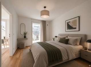 HELLES HEIM >> bodentiefe Fenster in heller 2-Zimmer Wohnung >> ERSTBEZUG in perfekter Lage, 327600 €, Immobilien-Wohnungen in 1210 Floridsdorf