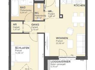 Neubau Erstbezug mit Garage, 850 €, Immobilien-Wohnungen in 1220 Donaustadt Neubau Erstbezug mit Garage, 850 €, Immobilien-Wohnungen in 1220 Donaustadt