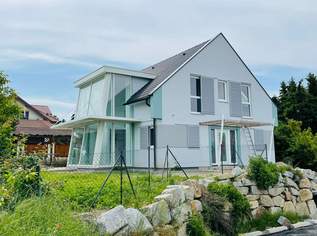 Modernes Einfamilienhaus mit großzügigen Glasfronten und wunderschöner Aussicht/Mietkauf Variante möglich/PROVISIONSFREI !!!, 2487 €, Immobilien-Häuser in 2625 Gemeinde Schwarzau am Steinfeld