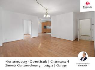 Klosterneuburg - Obere Stadt | Charmante 4 Zimmer Gartenwohnung | Loggia | Garage, 525000 €, Immobilien-Wohnungen in 3400 Gemeinde Klosterneuburg
