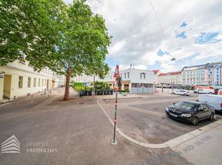 Geschäftslokal direkt am Karmelitermarkt – ca. 29 m² im historischen Wiener Stilaltbau, 820.29 €, Immobilien-Gewerbeobjekte in 1020 Leopoldstadt