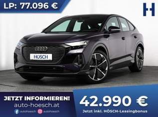 Q4 e-tron SB 45 quattro 2 x S-LINE 21" BLACK MATRIX -40%, 44490 €, Auto & Fahrrad-Autos in 4061 Pasching Q4 e-tron SB 45 quattro 2 x S-LINE 21" BLACK MATRIX -40%, 44490 €, Auto & Fahrrad-Autos in 4061 Pasching