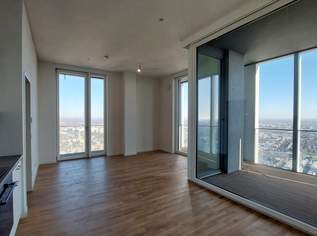 Urbanes Wohnen mit Rooftop Pool, Spa & Skylineblick – TOWER HOMES, 1875 €, Immobilien-Wohnungen in 1220 Donaustadt