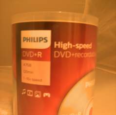 PHILIPS - DVD + R  - Rohlinge, 100er spindel (OVP):  , 59 €, Marktplatz-Kameras & TV & Multimedia in 4150 Rohrbach-Berg