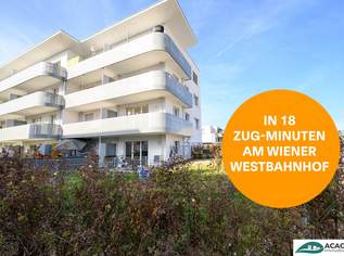 große 3-Zimmerwohnung mit optimalem Grundriss im Wohnpark Tullnerfeld - im Grünen wohnen, aber in der Stadt arbeiten - Tiefgaragenplatz optional möglich!, 1074.67 €, Immobilien-Wohnungen in 3451 Plankenberg