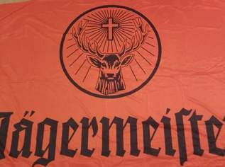 JÄGERMEISTER FAHNE / 240X 137 cm / Versand gratis!, 90 €, Marktplatz-Antiquitäten, Sammlerobjekte & Kunst in 7201 Neudörfl