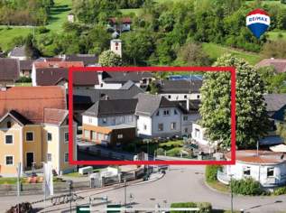 Wohnen und Arbeiten mit Blick auf die Donau, 179000 €, Immobilien-Häuser in 4085 Wesenufer Wohnen und Arbeiten mit Blick auf die Donau, 179000 €, Immobilien-Häuser in 4085 Wesenufer