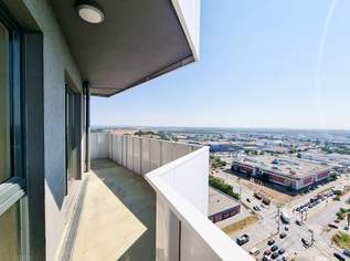 Wohnen im Leopoldtower / Citygate - Eckwohnung mit ca.18 m2 Balkonfläche!, 872.96 €, Immobilien-Wohnungen in 1210 Floridsdorf