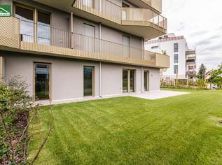 Wie ein Haus ... nur besser _ Erdgeschosswohnung mit großem Garten im Hirschfeld mit effizienter Erdwärme-Heizung, 620000 €, Immobilien-Wohnungen in 1210 Floridsdorf