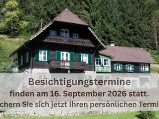 Einzigartige Liegenschaft in Traunkirchen! - Besichtigungstermine finden am 16.09.2026 statt!, 0 €, Immobilien-Häuser in 4801 Traunkirchen