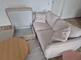 Wohnzimmer Couch + Hocker Wohnzimmer Couch + Hocker