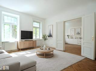 Stilvolles Wohnen in bester Lage - 3 Zimmer mit Loggia, 599000 €, Immobilien-Wohnungen in 1140 Penzing