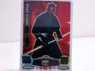 Topps Force Attax Star Wars Darth Maul Karte - (2012), 10 €, Marktplatz-Sammlungen & Haushaltsauflösungen in 5550 Radstadt Topps Force Attax Star Wars Darth Maul Karte - (2012), 10 €, Marktplatz-Sammlungen & Haushaltsauflösungen in 5550 Radstadt
