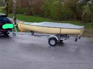 Boot auf Anhänger (oder ohne), 2500 €, Auto & Fahrrad-Boote in 6300 Wörgl