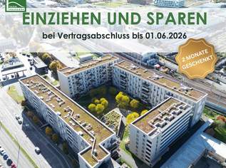 Leistbar & zentral - Moderne Genossenschaftswohnung mit Balkon in Innenhofruhelage!, 624.91 €, Immobilien-Wohnungen in 8020 